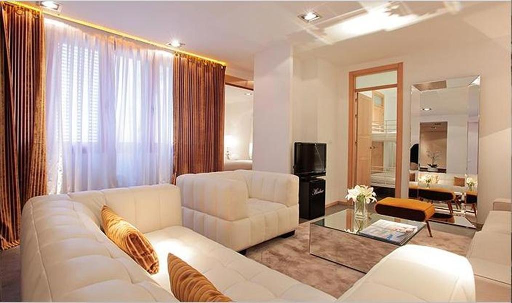 Madrid Central Gran Via Suites Habitación foto